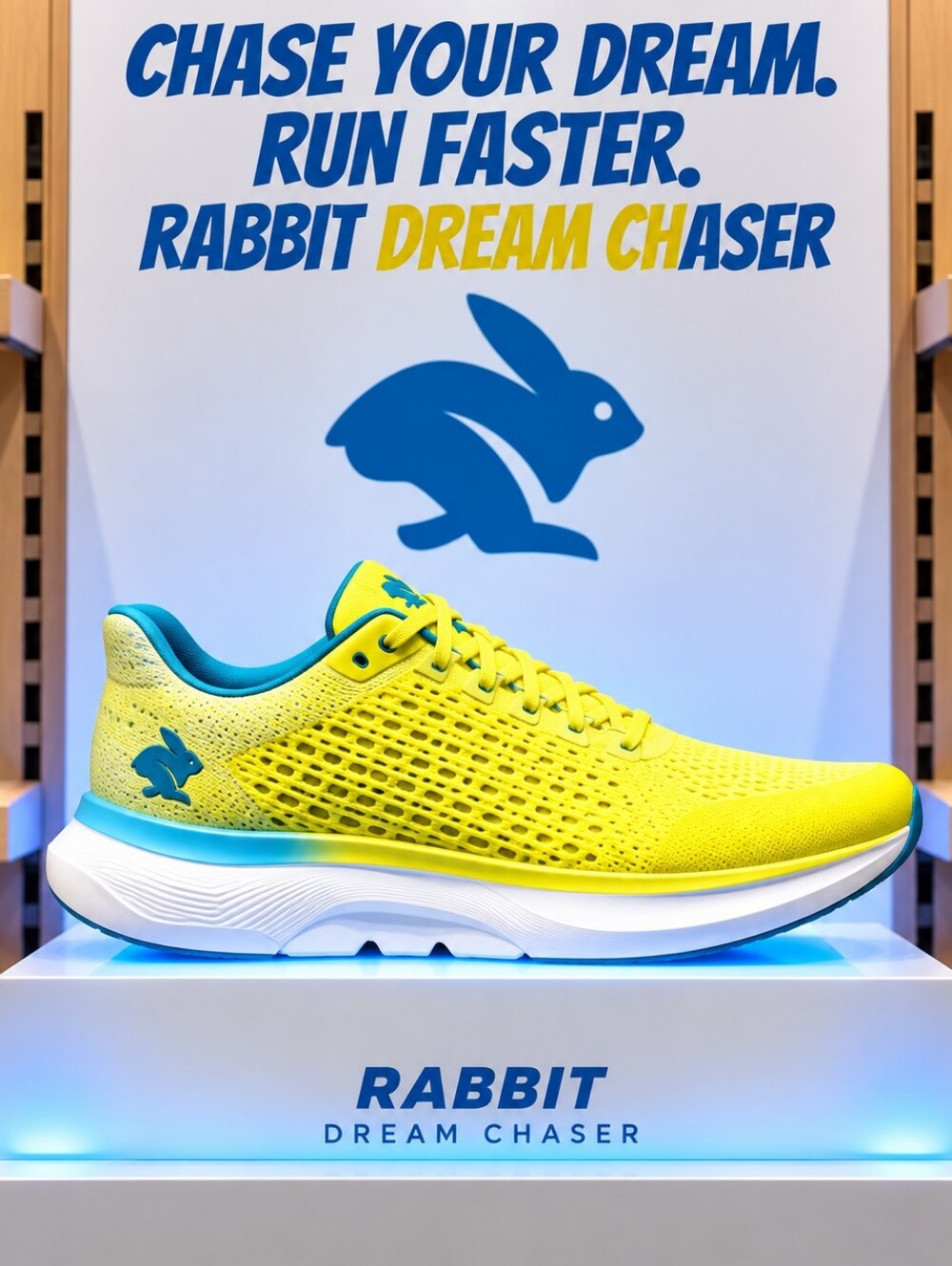 Rabbit Dream Chaser Running Shoes – Women’s Size 11